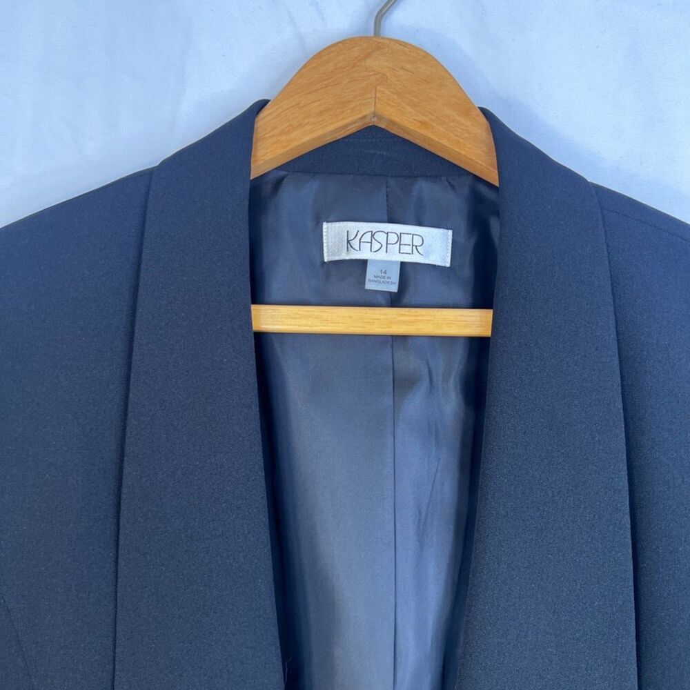 Kasper Black Basic Neutral Office Work Career Bla… - image 3